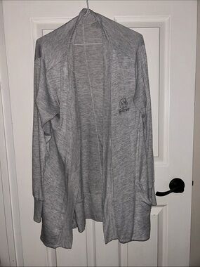 Buc-ee’s Light Gray Open-Front Women’s Cardigan Sweater